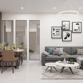 Cải tạo phòng khách thành không gian sinh hoạt đẹp như mơ