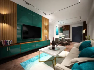 Cho Thuê căn hộ Antonia Block A Tầng 10, 2 phòng full nội thất