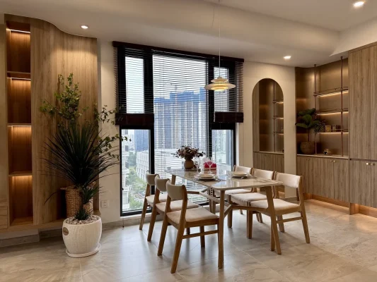 Cho Thuê Cardinal Court Block B Tầng 11, 3 phòng đầy đủ nội thất