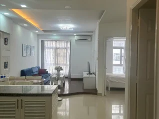 Cho thuê CH Sky Garden 2 dt 71m, 2 phòng full nội thất