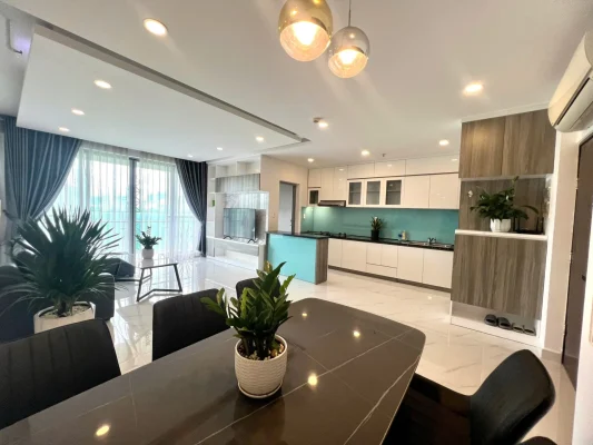 Cho thuê chung cư Green Valley 3 phòng full đồ 35tr/th