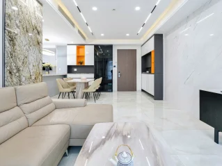 Cho Thuê Ascentia Tầng 10 căn góc 3 phòng full nội thất giá 48 triệu/tháng