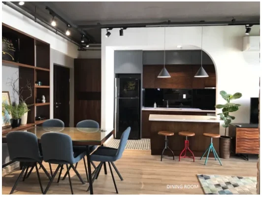 Cho thuê căn hộ Green Valley tầng 8 dt 80m 2 phòng full nội thất