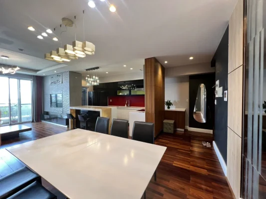 Cho thuê căn hộ Riverpark 1 tầng 5 138m 3 phòng giá 1700usd/tháng