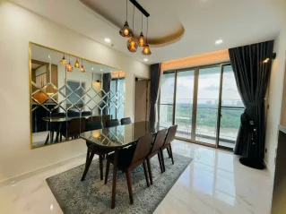 Cho Thuê Midtown M5 tầng 12A 110m 3 phòng full nội thất giá 1500usd/tháng