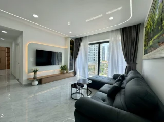 Cho thuê căn hộ Cảnh Viên 1 PMH Q7 120m 3 phòng full đồ giá 38 triệu/tháng