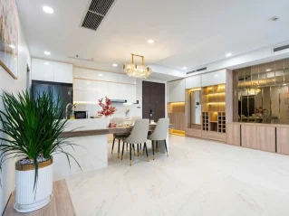 Cho thuê Midtown M7 tầng 20 dt 111m 3 phòng full đồ giá 55 triệu/tháng