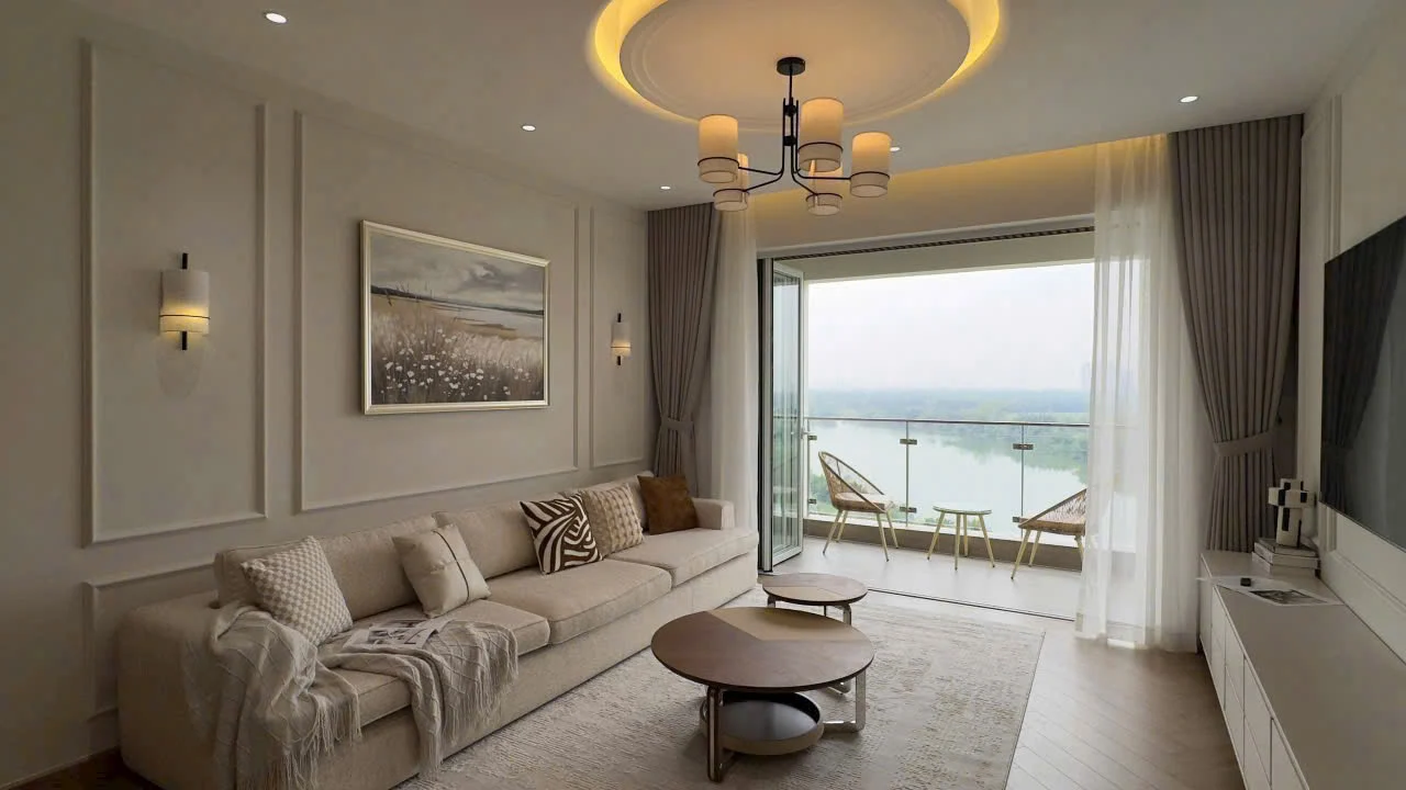 Bán căn hộ Riverside Residence Block EE Tầng 1 136m 3 phòng giá 13,8 tỷ