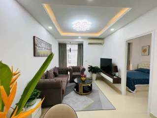 Bán Sky Garden 1 Block 1D Tầng 6 dt 81m 3 phòng giá 4,850 tỷ có HĐT 17 triệu