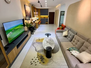 Bán Sky Garden 2 Block 5A Tầng 3 dt 100m 3 phòng giá 7,3 tỷ