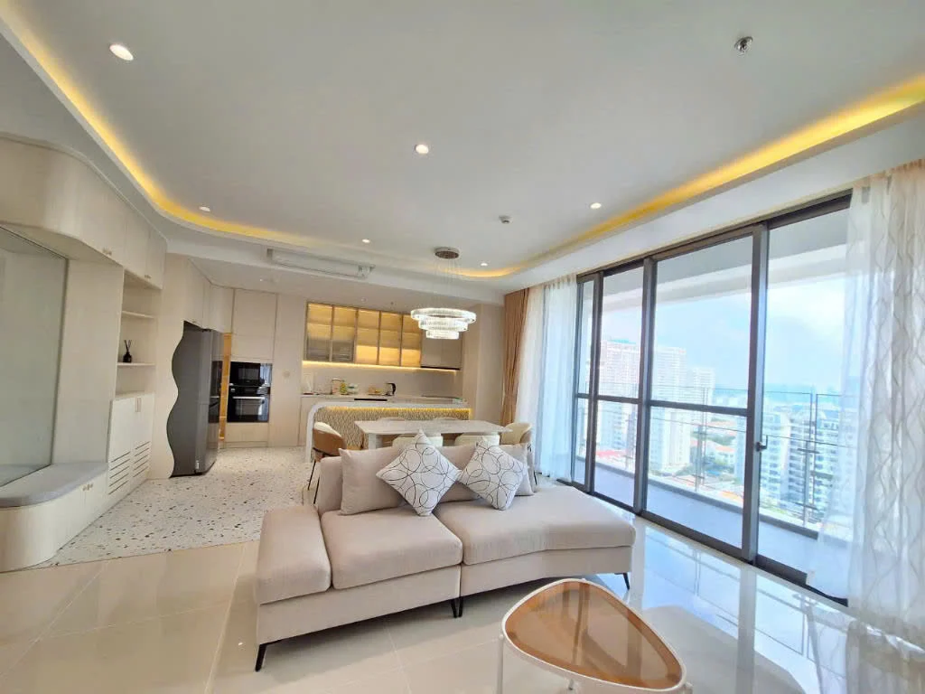 Cho thuê căn hộ The Ascentia Tầng 14 Penthouse 177m 4 phòng giá 4300usd