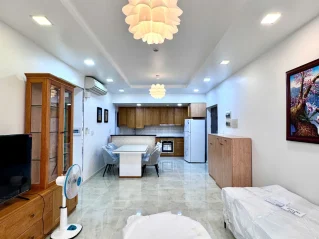Cho thuê Happy Valley Block K Tầng 20 dt 100m 3 phòng giá 1100usd/tháng