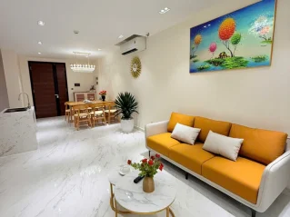 Cho thuê Midtown M6 Block D Tầng 16 dt 130m 3 phòng giá 2200 usd/tháng