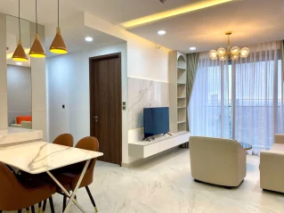 Cho thuê Midtown M7 Block D Tầng 17 dt 85m 2 phòng giá 1200usd