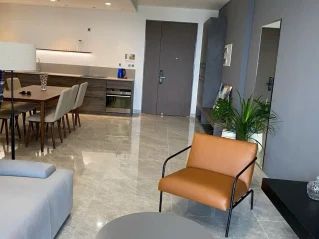 Cho thuê Midtown M8 Block C Tầng 27 dt 122m 3 phòng giá 50 triệu full đồ