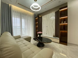 Cho thuê Midtown M8 Tầng 25 dt 127m 3 phòng giá 2600usd/tháng