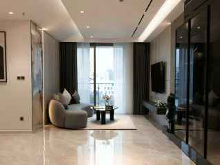Cho thuê Midtown M8 Tầng 7 dt 125m 3 phòng full nội thất giá 2600usd/tháng