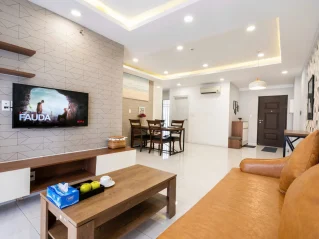 Cho thuê Scenic Valley 1 Block F Tầng 8 dt 71m 2 phòng giá 20 triệu full đồ
