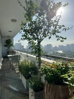 Bán Garden Court 2 Block A Tầng 12 dt 141m 3 phòng giá 14,5 tỷ