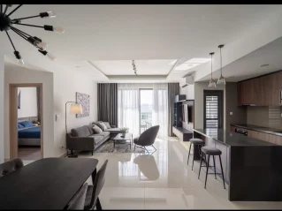 Cho thuê Hưng Phúc 1 Block D Tầng 18 dt 98m 3 phòng giá 28 triệu