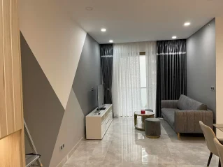 Cho thuê Midtown M8 Block I Tầng 5 dt 80m 2 phòng full đồ giá 1100usd