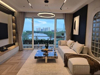Bán căn hộ Riverpark Residence 123m 3 phòng Căn góc lầu trung, View sông