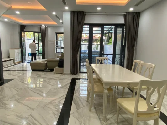 Cho thuê biệt thự Nam Thông nhà mới đẹp Hầm trệt 2 lầu giá 3000usd