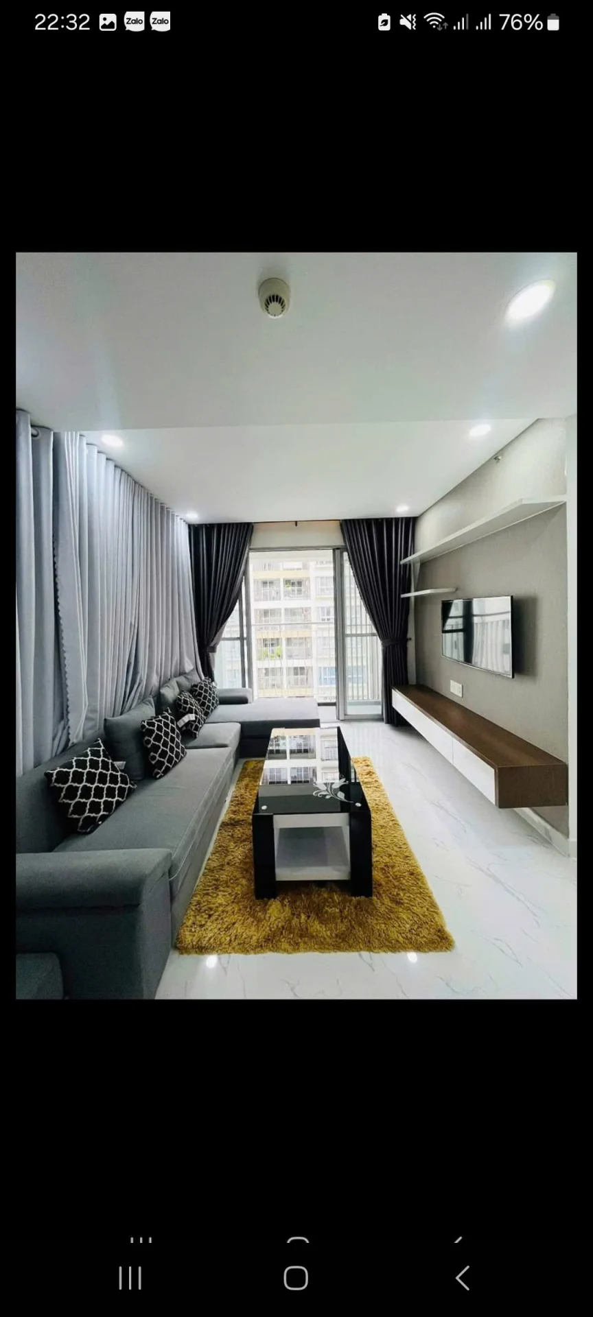 Cho thuê Scenic Valley 1 Block F Tầng 10 dt 71m 2 phòng giá 19 triệu