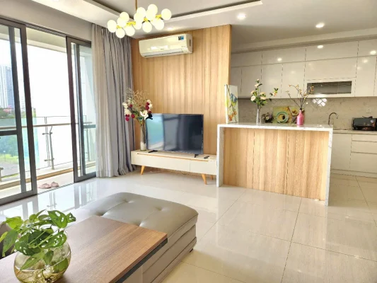 Cho thuê Riverpark Premier Block B Tầng 4 dt 123m 3 phòng giá 2300usd