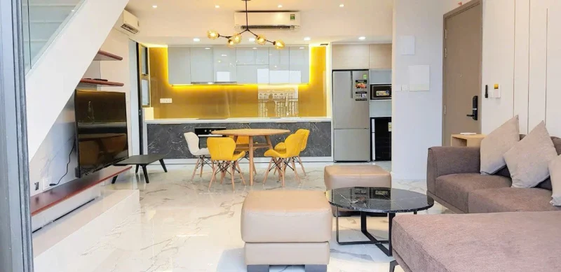 Bán Duplex The View Block T8 Tầng 10 dt 137m 3 phòng giá 12 tỷ net