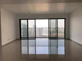 Cho thuê The View Block T6 tầng 24 dt 148m 3 phòng giá 1400 USD ko nội thất
