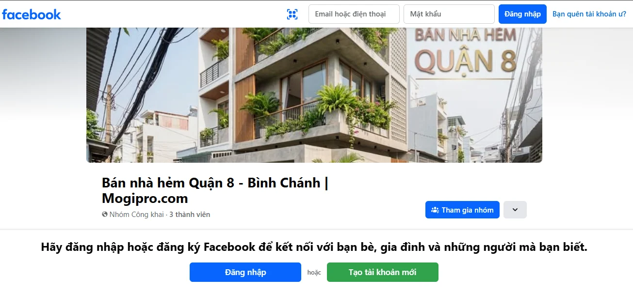 Tại Sao Nhóm Bán Nhà Hẻm Quận 8 Trên Facebook Trở Thành "Cơn Sốt" Bất Động Sản 2026?