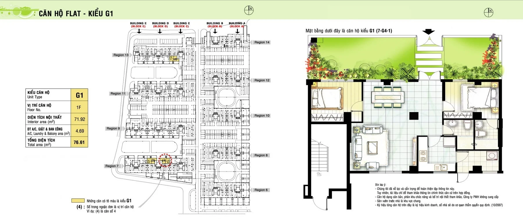 Bản vẽ mặt bằng 14 - Dự án Sky Garden
