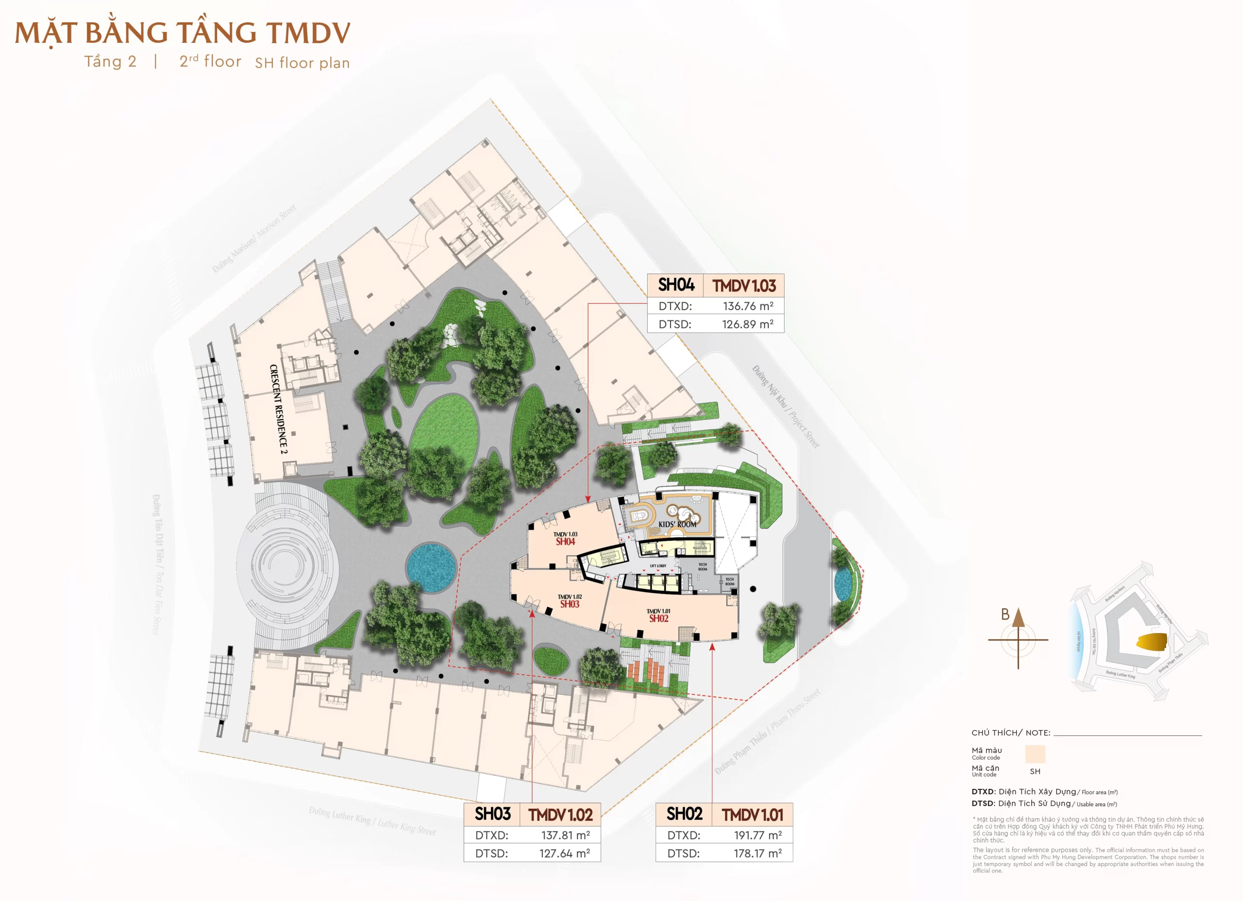 Bản vẽ mặt bằng 3 - Dự án The Regency