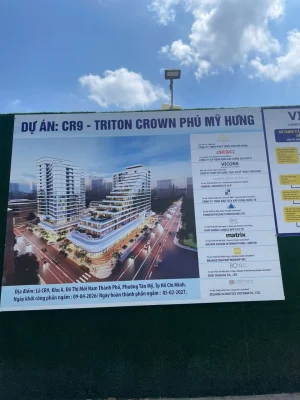 Bán Căn Hộ Triton Crown 4pn 264m2 Tophouse Đẳng Cấp Phú Mỹ Hưng
