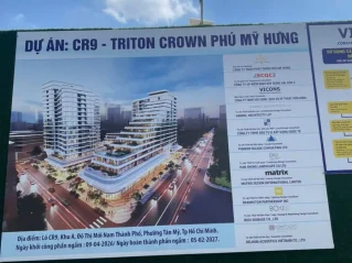 Bán Căn Hộ Triton Crown 4pn 264m2 Tophouse Đẳng Cấp Phú Mỹ Hưng