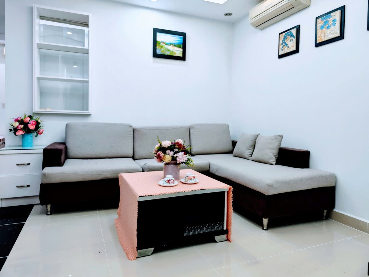 Bán Căn Hộ Sky Garden 3 Quận 7, 2PN 56m2, Nhà Đẹp Lầu Cao